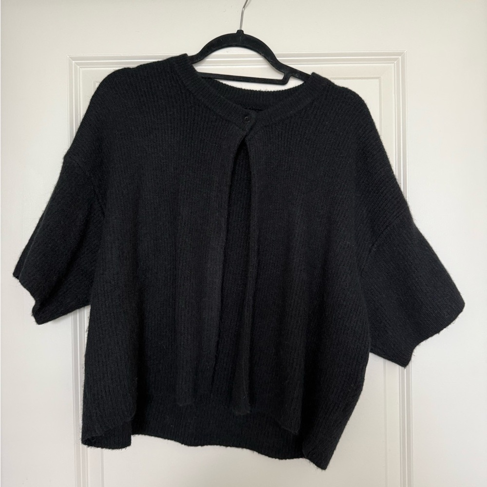 Daily Drills Single Button Sweater